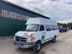 2001 Dodge Ram Wagon Van, VIN # 2b5wb35z61k540846