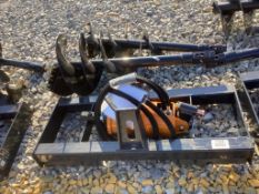 Skid Steer Auger Drive and Bit