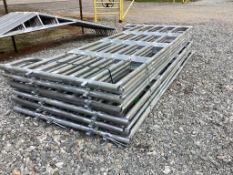 Galvanized Fence Panel