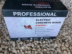 Professional Electric Concrete Mixer