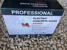 Professional Electric Concrete Mixer