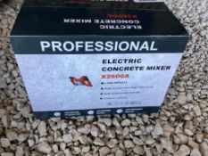 Professional Electric Concrete Mixer