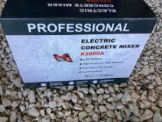Professional Electric Concrete Mixer