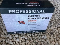Professional Electric Concrete Mixer