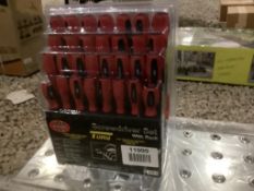 30 Piece Screwdriver Set