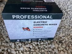 Professional Electric Concrete Mixer