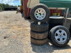 Set of Tires(4)- 31x10.50r15