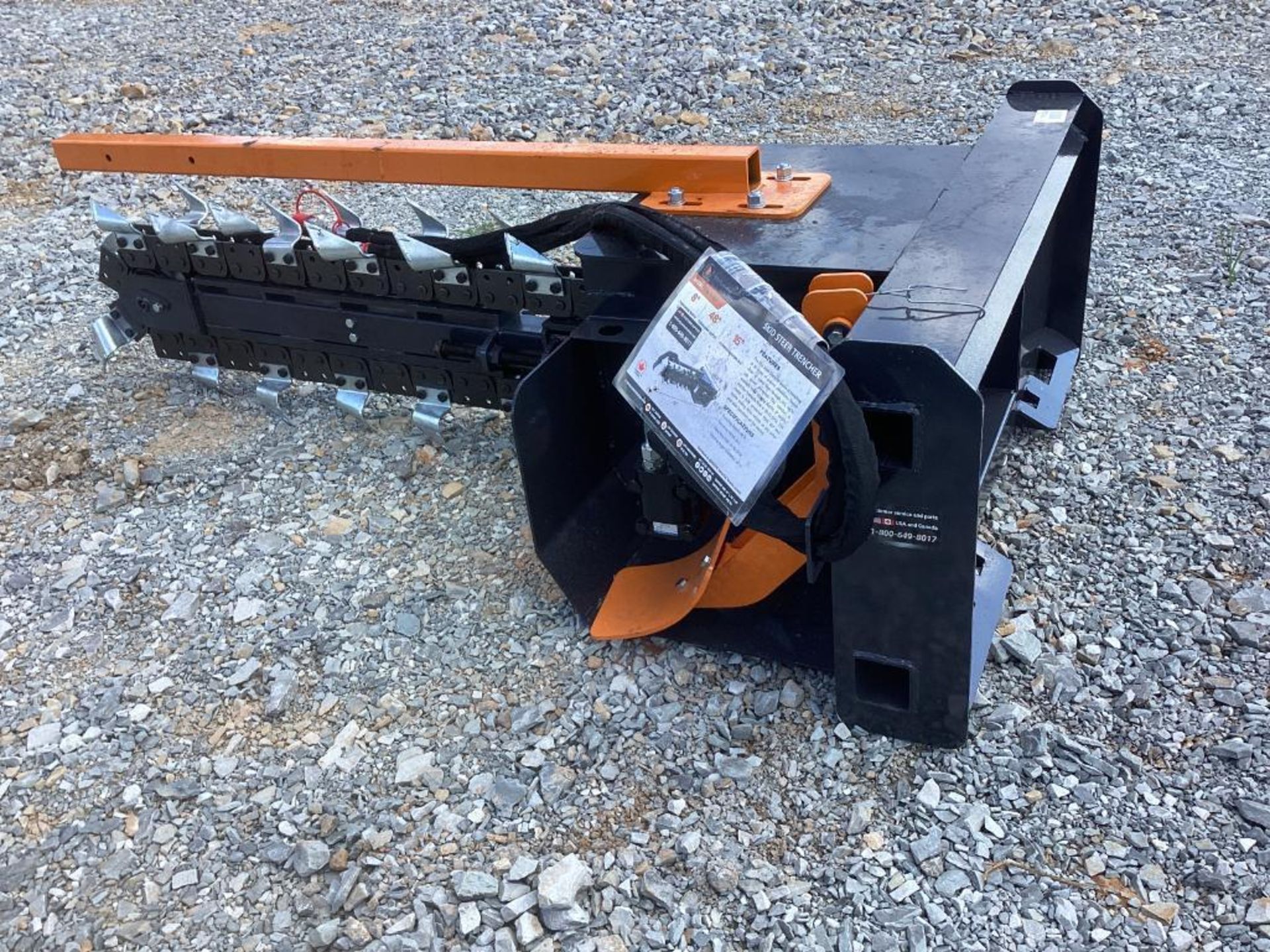 Skid Steer Trencher - Image 3 of 9