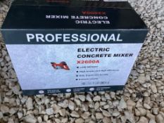 Professional Electric Concrete Mixer