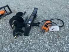 Skid Steer Auger Drive and Bit