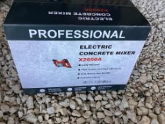 Professional Electric Concrete Mixer