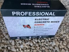 Professional Electric Concrete Mixer