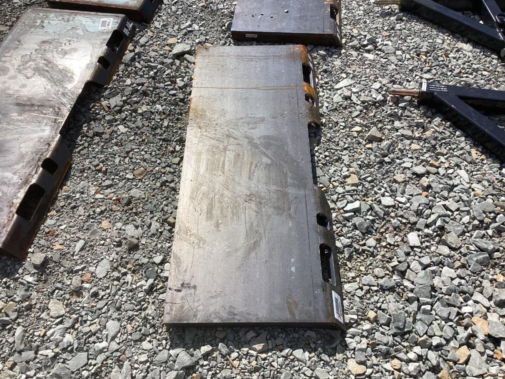Blank Skid Steer Mount Plate