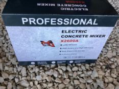 Professional Electric Concrete Mixer