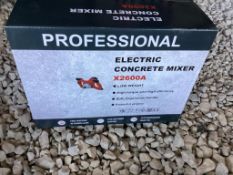 Professional Electric Concrete Mixer