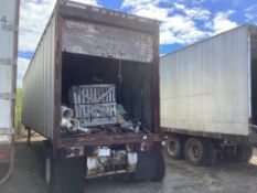 40ft Brown Semi Van Trailer