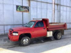 1999 Dodge Ram 3500 Dump Truck, VIN # 3b7mf3662xm514856