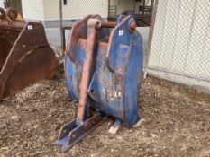 36in Manual Excavator Grapple Bucket