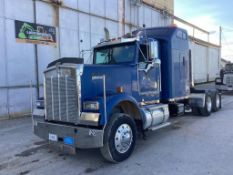 1996 Kenworth W900 Sleeper Semi, VIN # 1xkwdr9x6tj726676