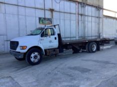 2000 Ford F-650 Truck, VIN # 3fdnf6545yma03659
