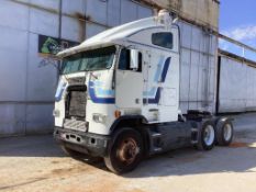 1990 Freightliner FLD120 Cab Over Semi Sleeper, VIN # 1fupapybxlh372793