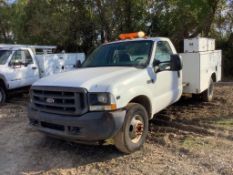 2002 Ford F350 Utility Truck