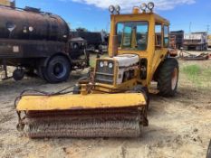 International Tractor W/Broom Attachment