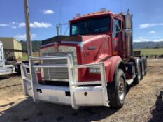 1997 Kenworth T800 Day Cab Tri Axle Semi VIN # 1nkdl20x9vj749641