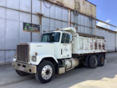 1985 GMC General Tandem Axle Dump Truck, VIN # 1gtt9f4c7fv506639