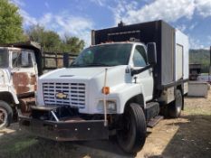 2007 Chevrolet C7500 Lube Truck, VIN # 1gbm7c1c77f404822