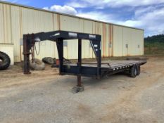 Hurst 25ft Goose Neck Flatbed