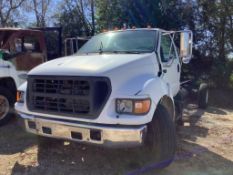 2000 Ford F-750 Truck, VIN # 3fdxf75r6yma02126