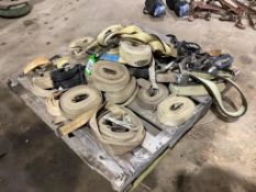Pallet of Misc. Ratchet Straps