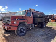 1987 Ford F800 Truck, VIN # 1fdxf82k8hva35423