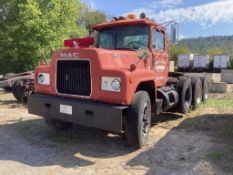 1978 Mack R686 Day Cab Tri Axle Semi
