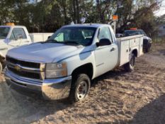 2007 Chevy 2500 Utility Bed VIN#1GCHK24607E520011