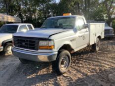 1995 Ford F-250 Utility Truck, VIN # 1fthf26h9slb27311