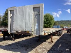 1982 Fruehauf Flatbed Trailer