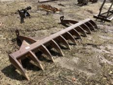 5ft Crawler Dozer Root Rake