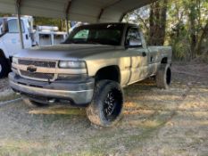 2001 Chevy 2500HD VIN#1GCHC24GX1E192156