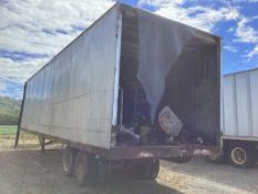 40ft Semi Van Trailer