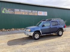 2000 Nissan Xterra Multipurpose Vehicle (MPV), VIN # 5n1dd28t2yc563699