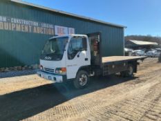 2005 Isuzu NPR Single Axle Dump Truck, VIN # jalb4b16357016928