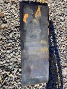 Wolverine Skid Steer Mount Blank Utility Plate
