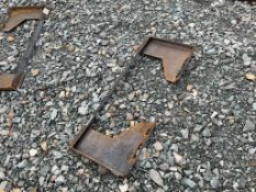 Blank Skid Steer Mount Plate