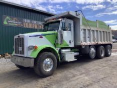 2008 Peterbilt 367 Tri Axle Dump Truck, VIN # 1nptlb0x98n748282