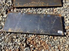 Land Honor Skid Steer Mount Blank Utility Plate