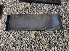 Wolverine Skid Steer Mount Blank Utility Plate