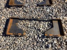 Land Honor Skid Steer Mount Blank Utility Plate