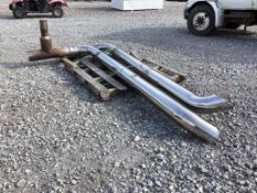 11ft Chrome Stacks